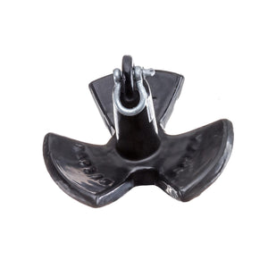 Black Vinyl Coated River Anchor, 20 lbs