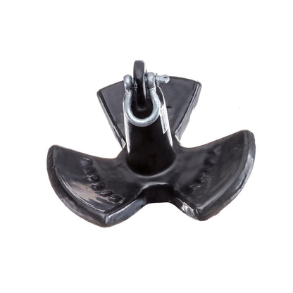 Black Vinyl Coated River Anchor, 20 lbs