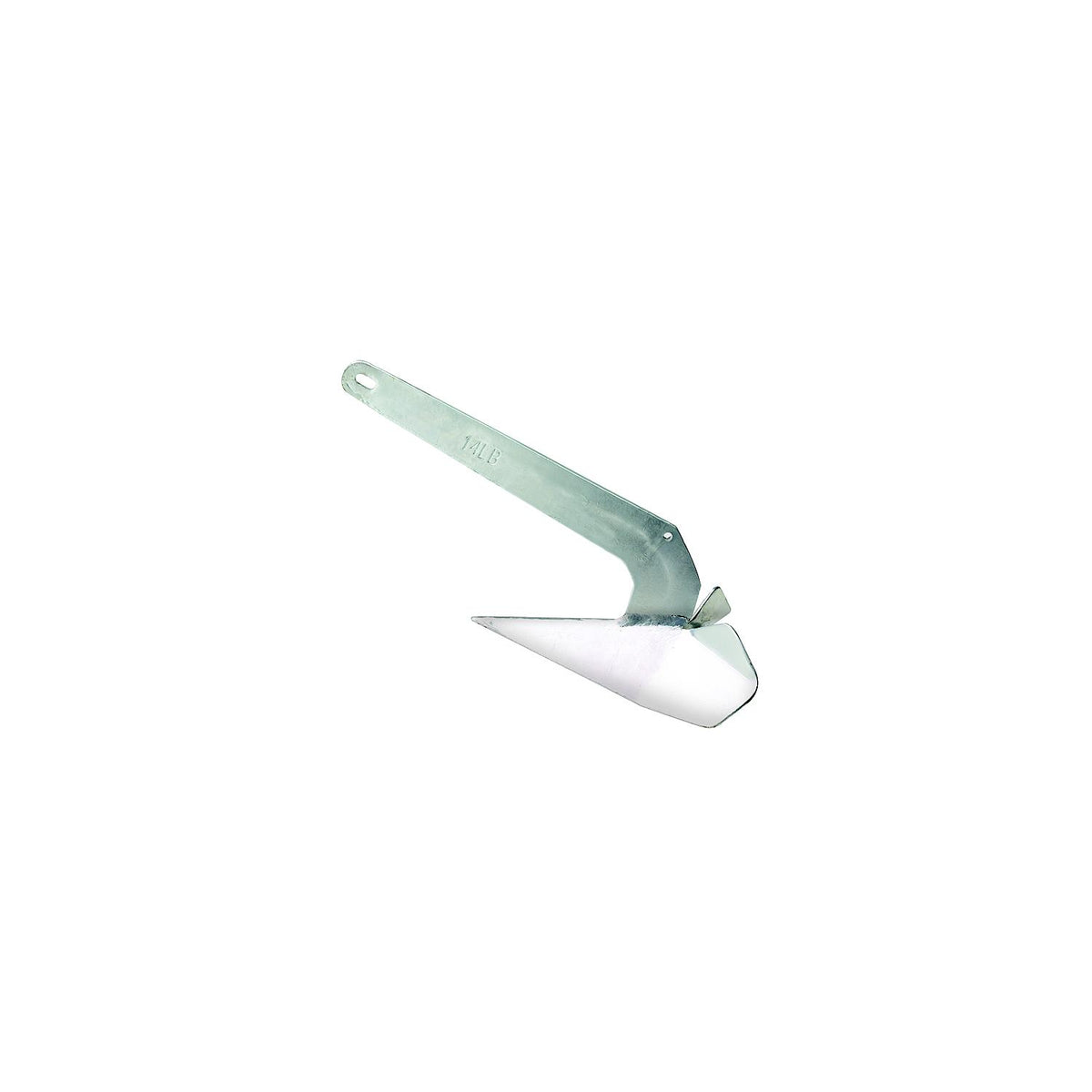 Hot Dipped Galvanized Plow Anchor, 44 lbs