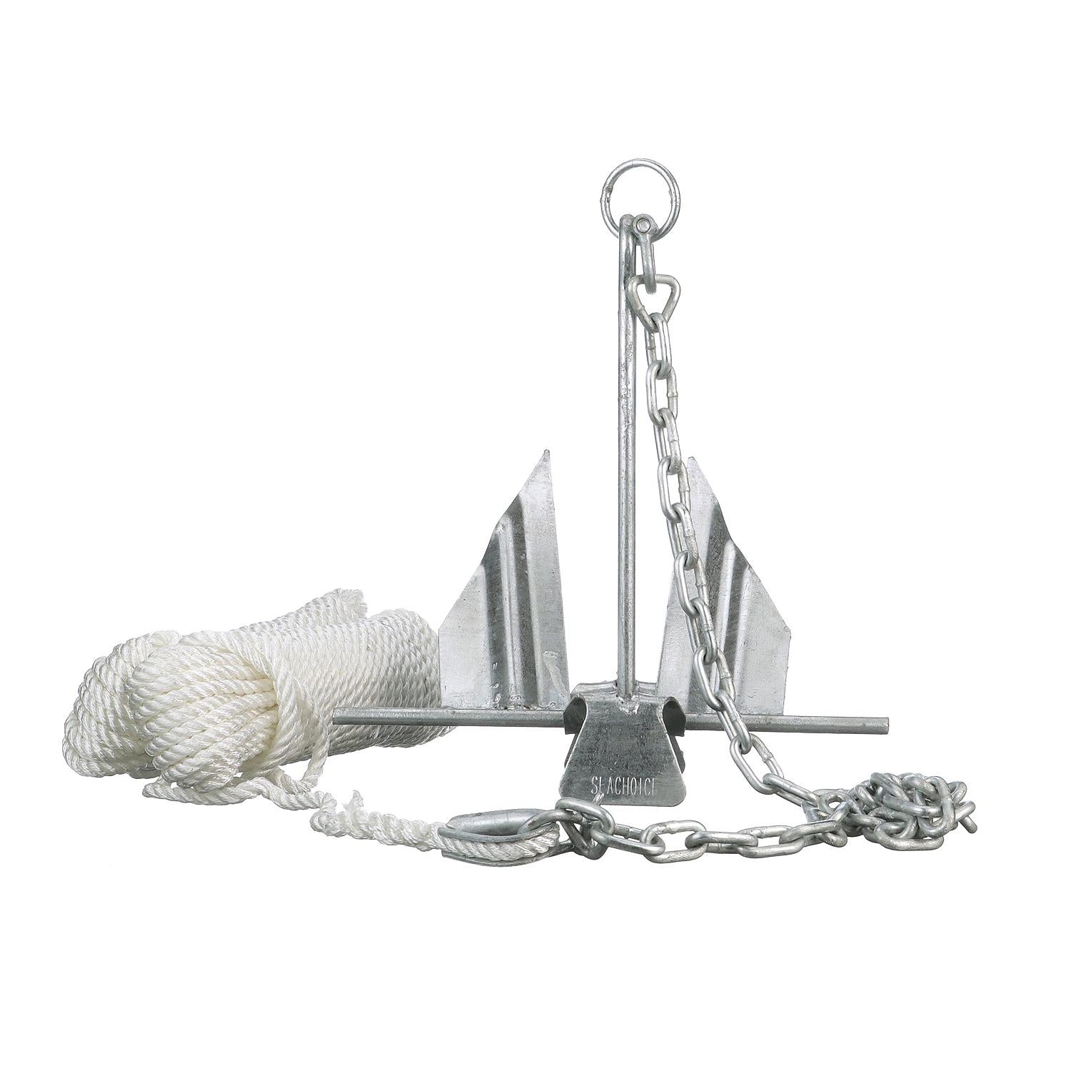 Utility Anchor Kit, Galvanized for Boats 20-24ft