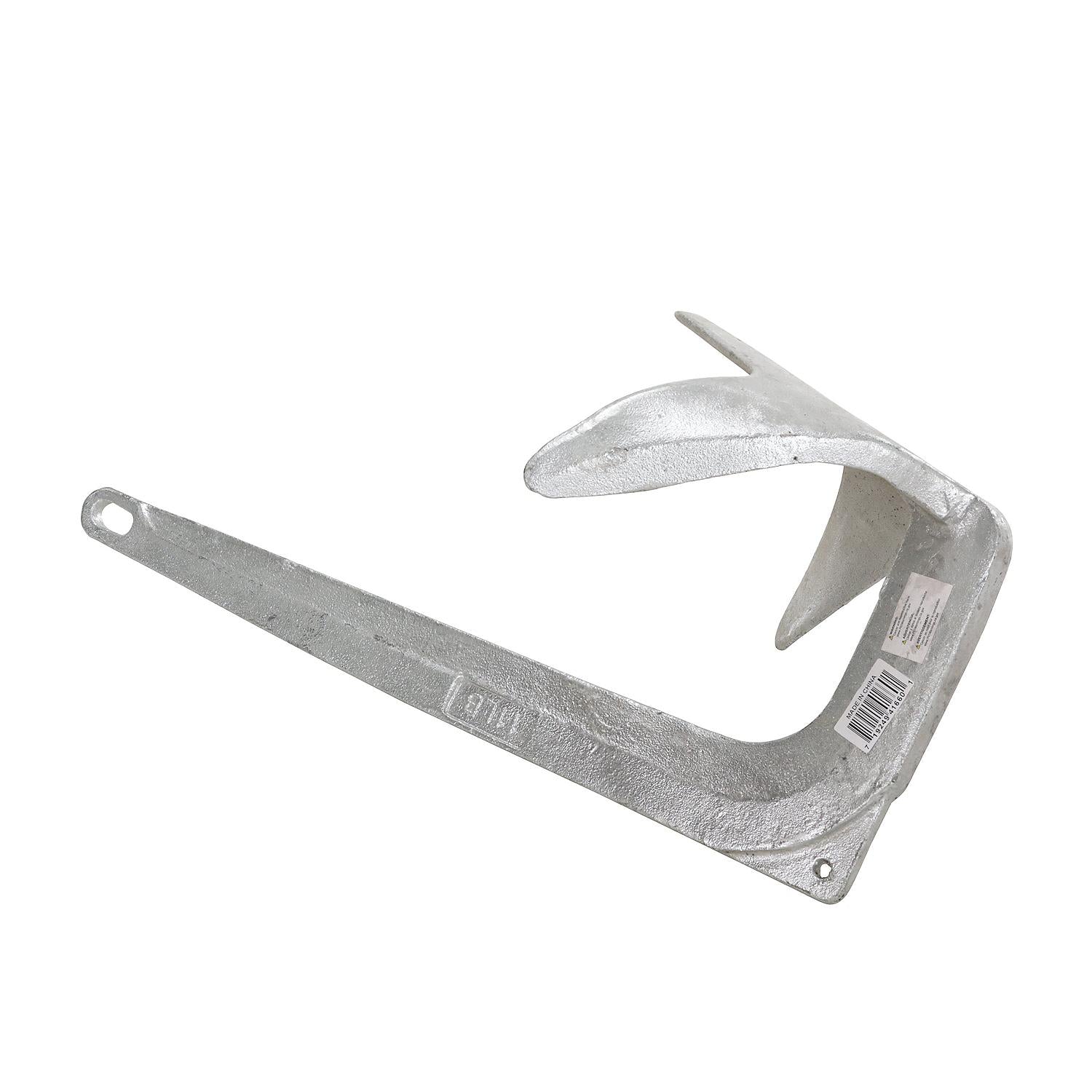 Claw Anchor, Hot Dipped Galvanized, 11 lbs