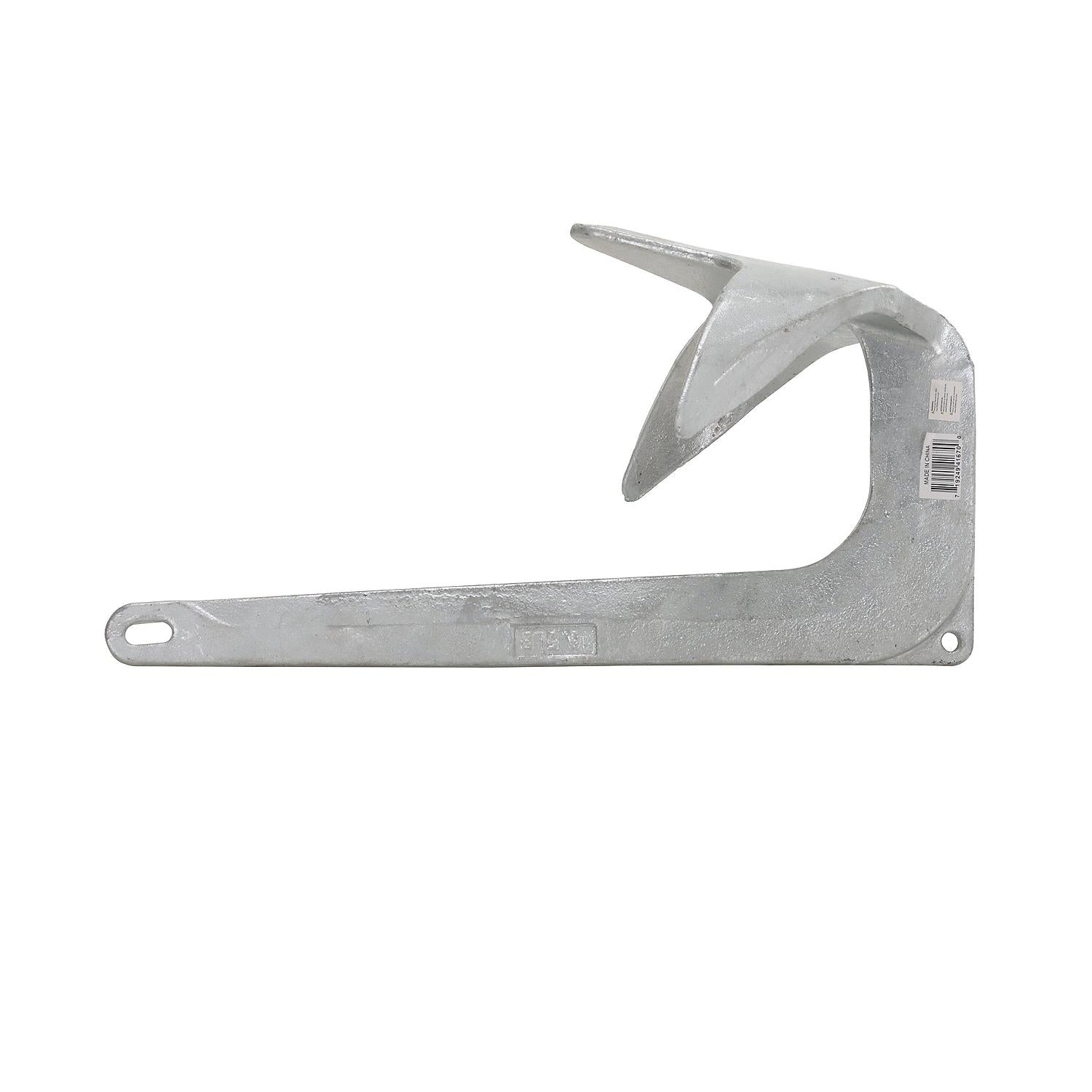 Hot Dipped Galvanized Claw Anchor, 16.5 lbs