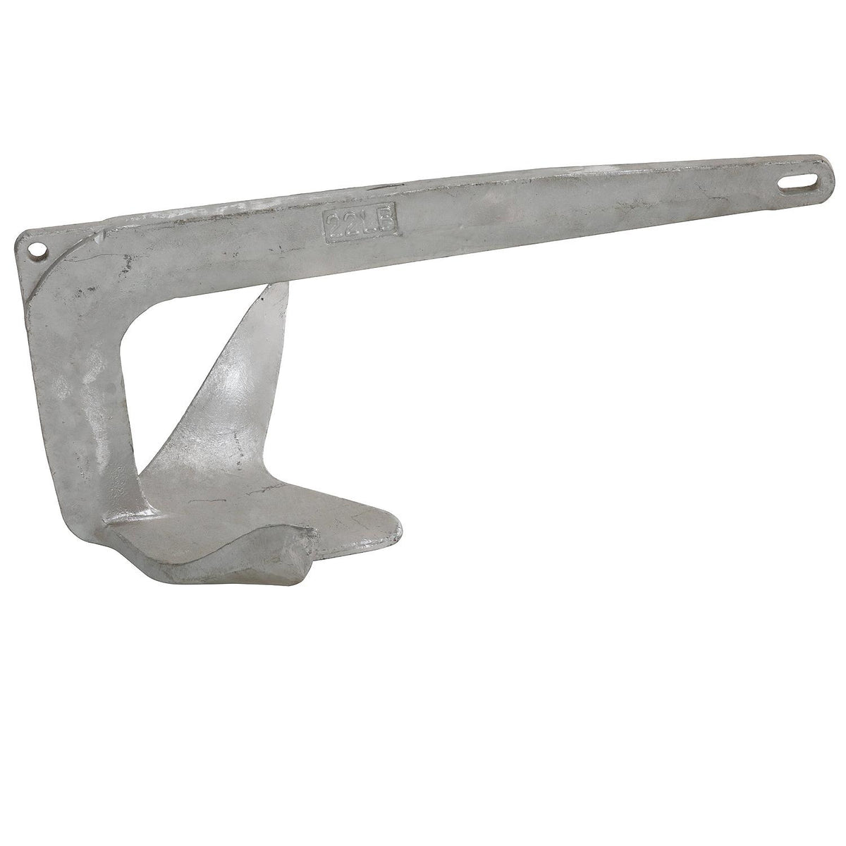 Claw Anchor, Hot Dipped Galvanized, 22 lbs