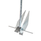 Deluxe Galavanized Anchor, Size 4S