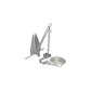 Deluxe Galvanized Anchor Kit, w/ Chain, Shackles & Anchor Line