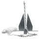 Deluxe Galvanized Anchor Kit, w/ Chain, Shackles & Anchor Line