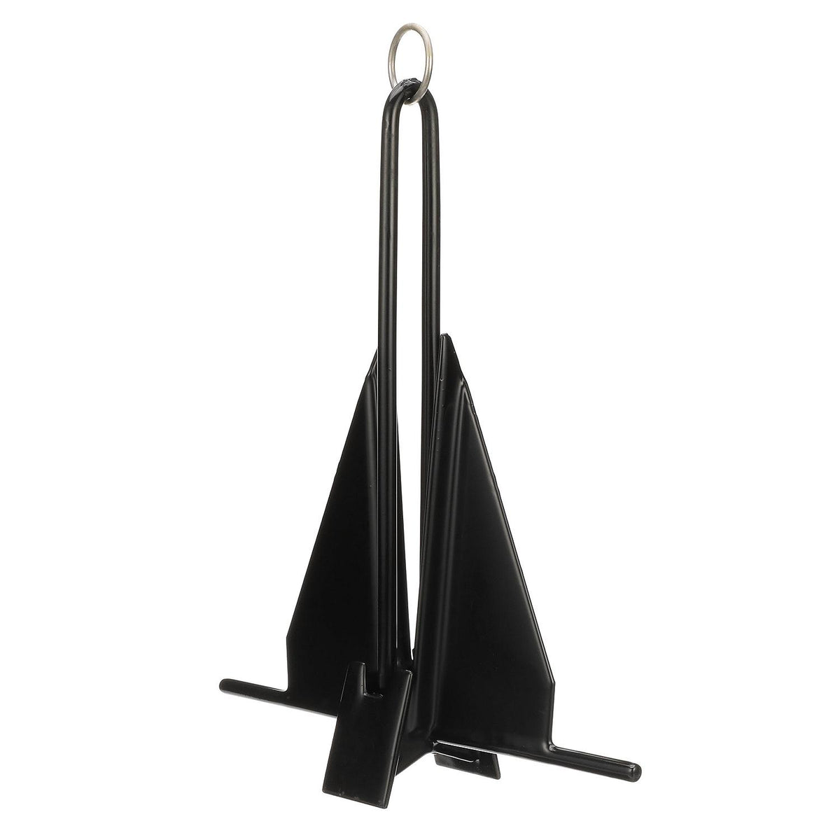 PVC Coated Utility Anchor, 8lbs, Black