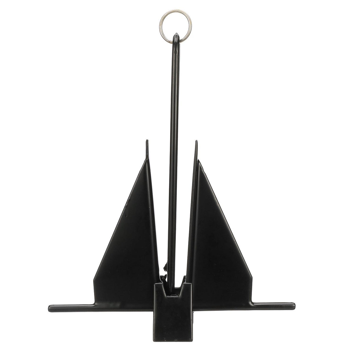 PVC Coated Utility Anchor, 8lbs, Black