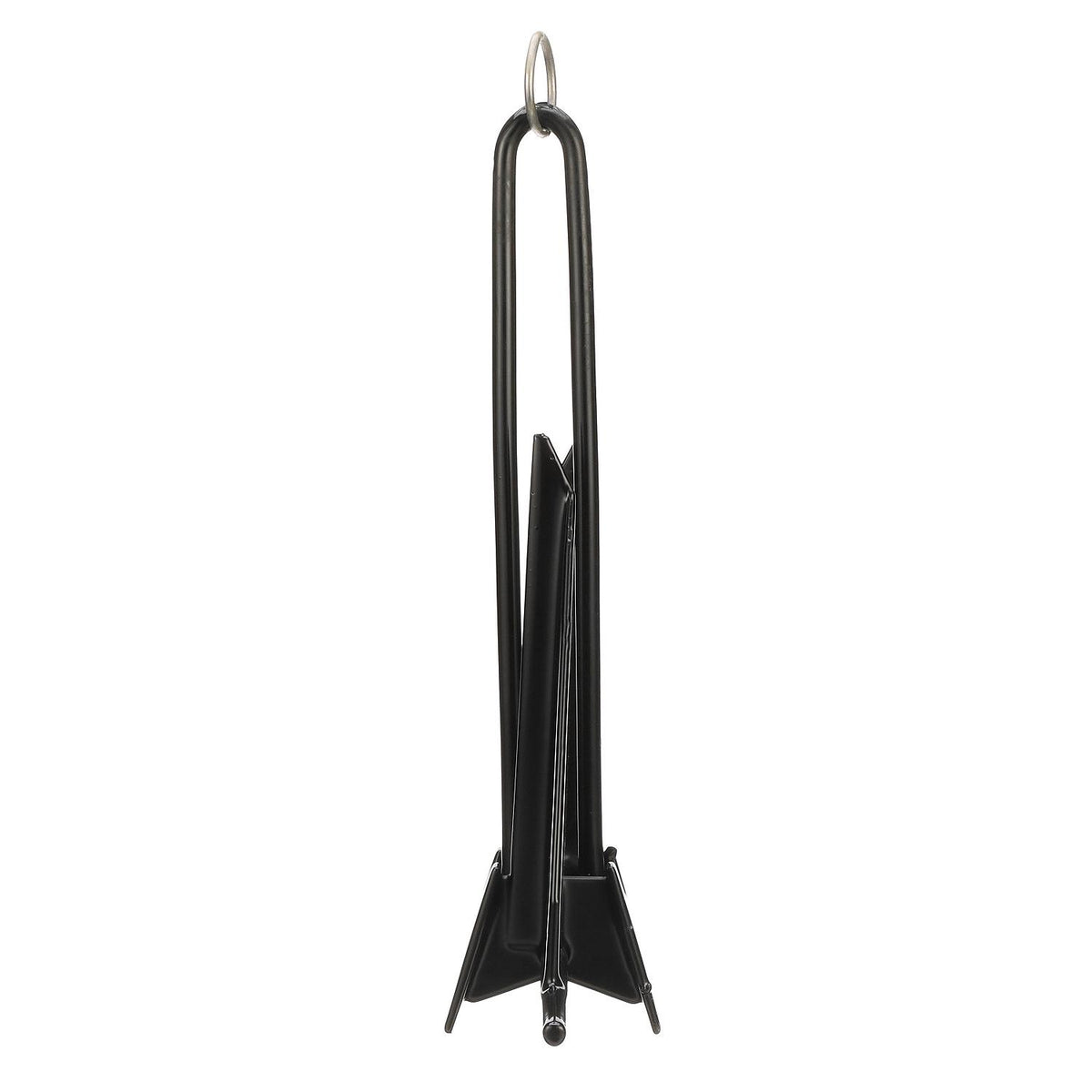 PVC Coated Utility Anchor, 8lbs, Black