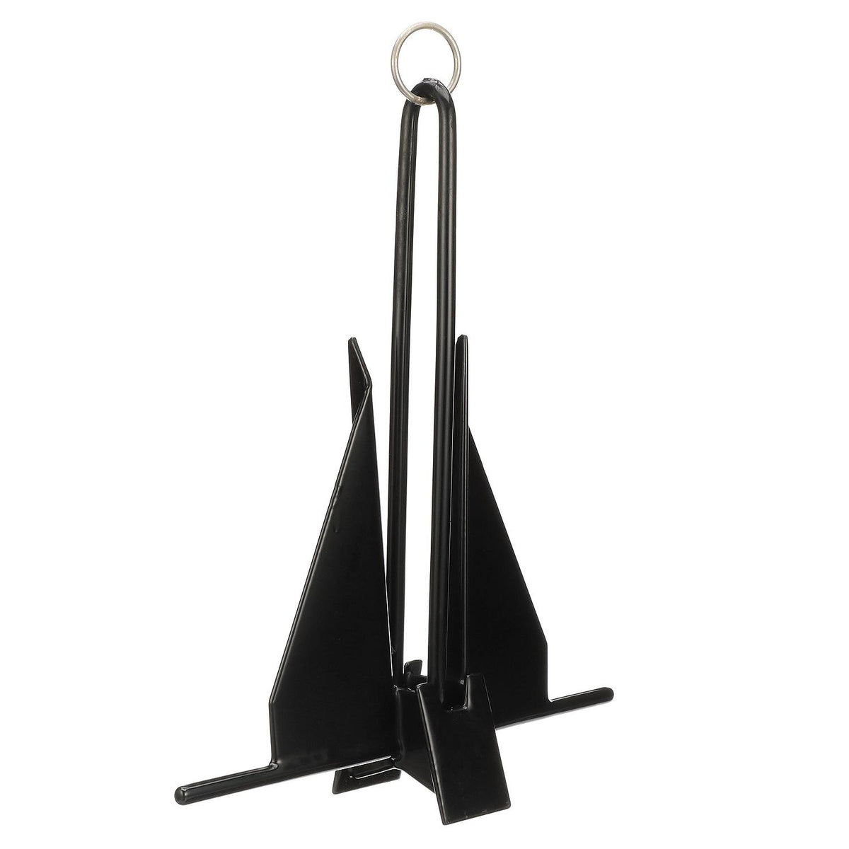 PVC Coated Utility Anchor, 8lbs, Black