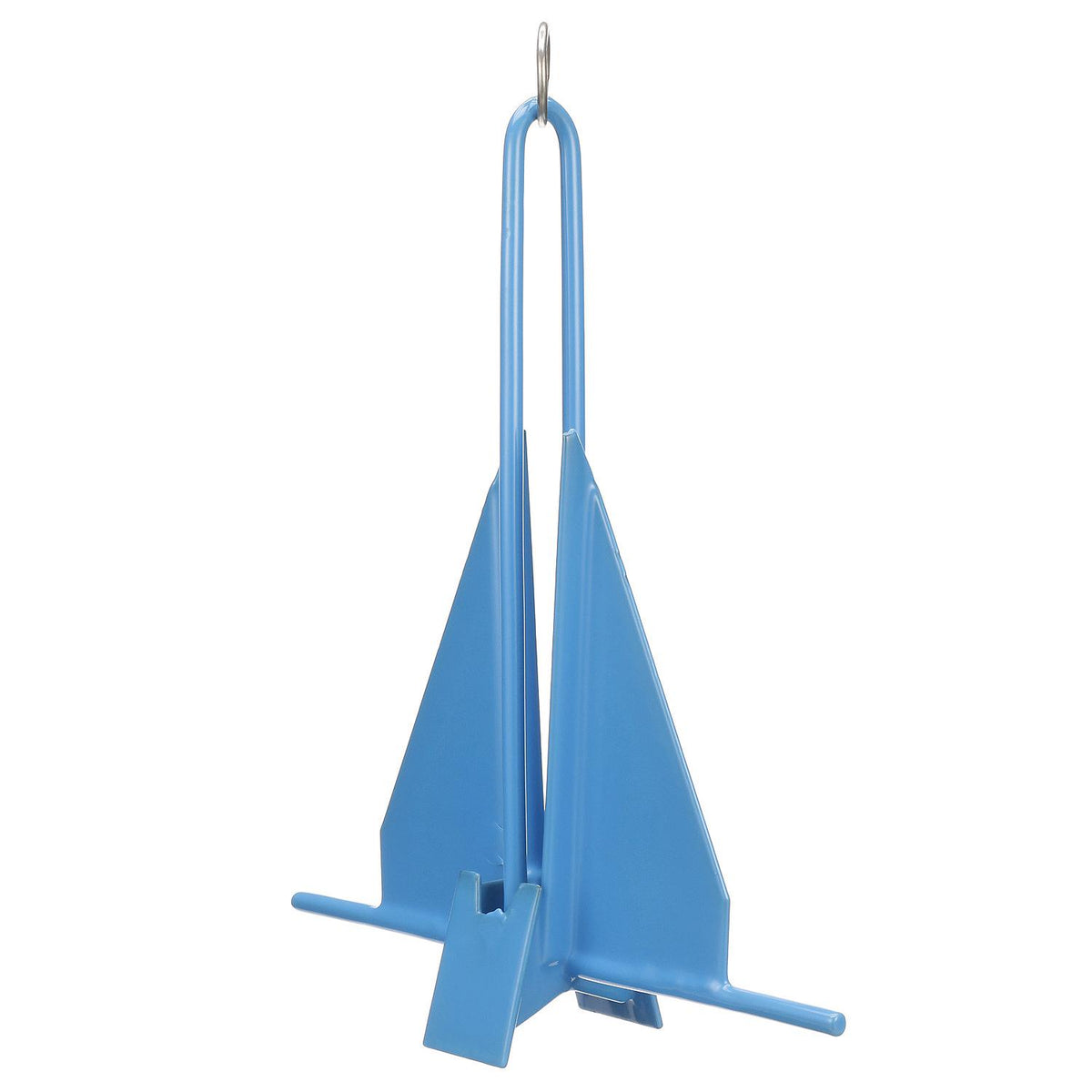 PVC Coated Utility Anchor, 8lbs, Blue