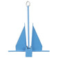 PVC Coated Utility Anchor, 8lbs, Blue