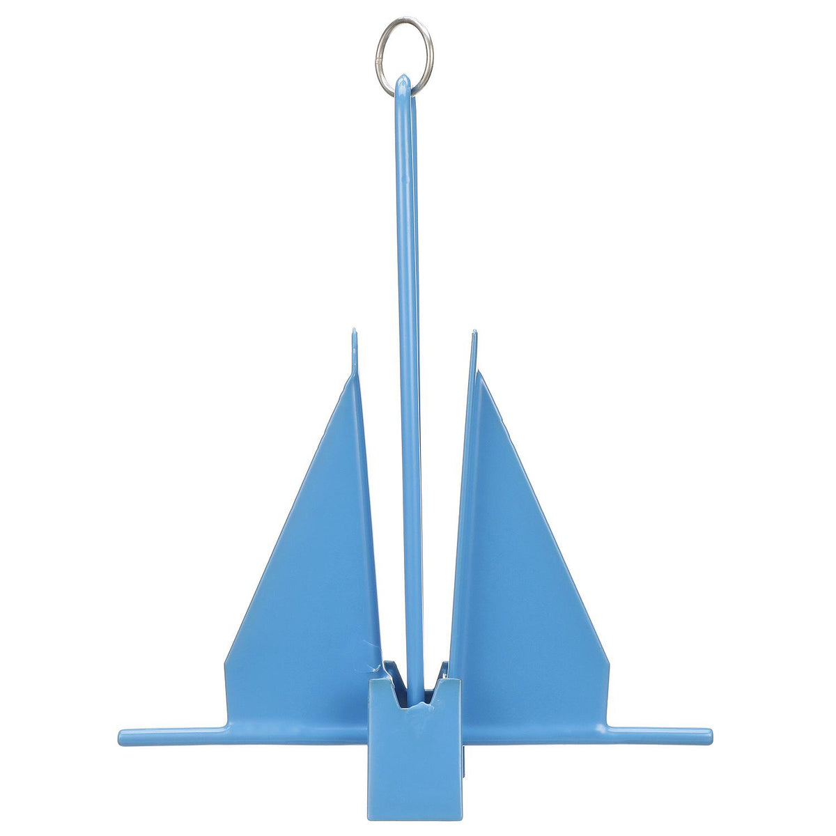 PVC Coated Utility Anchor, 8lbs, Blue