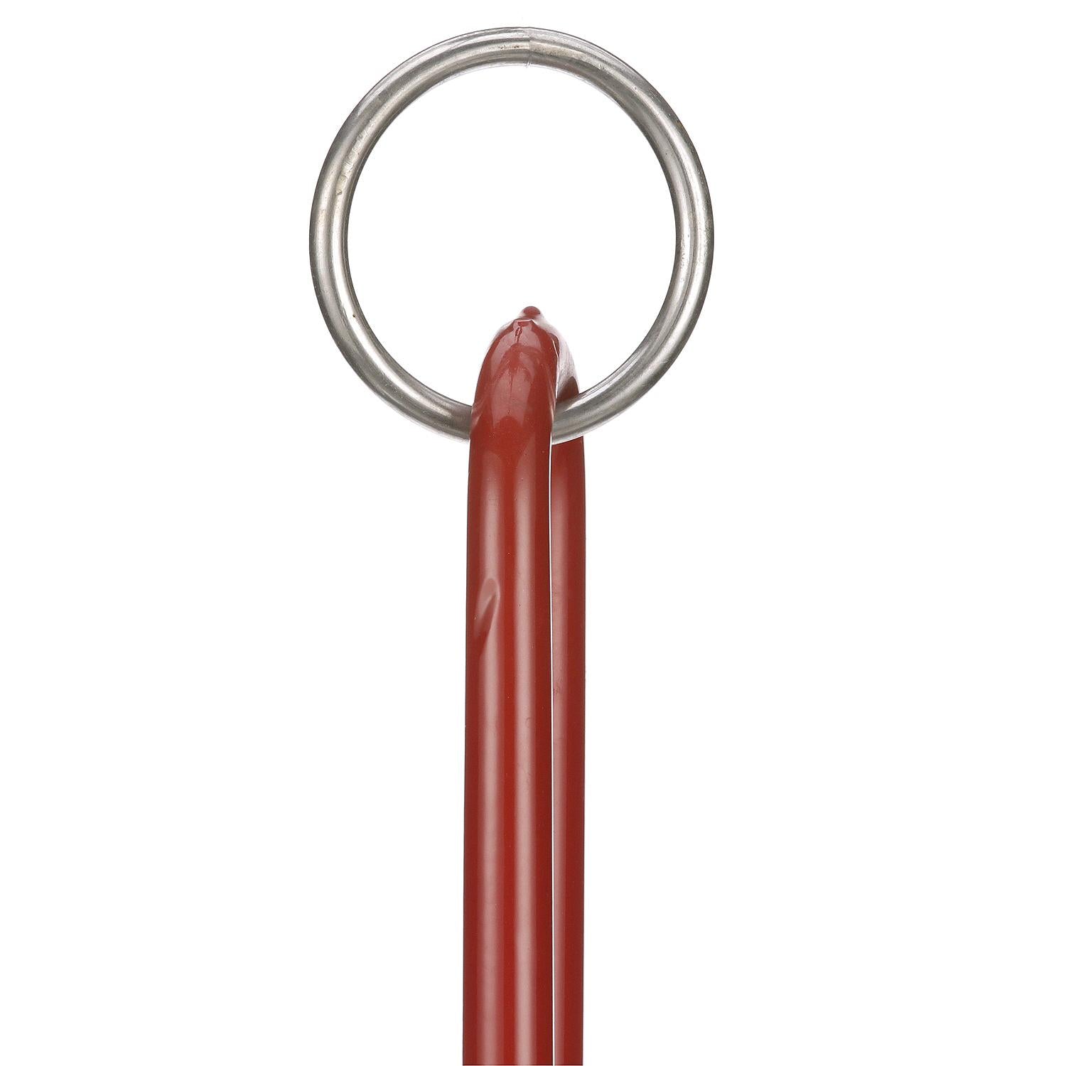 PVC Coated Utility Anchor, 8lbs, Red