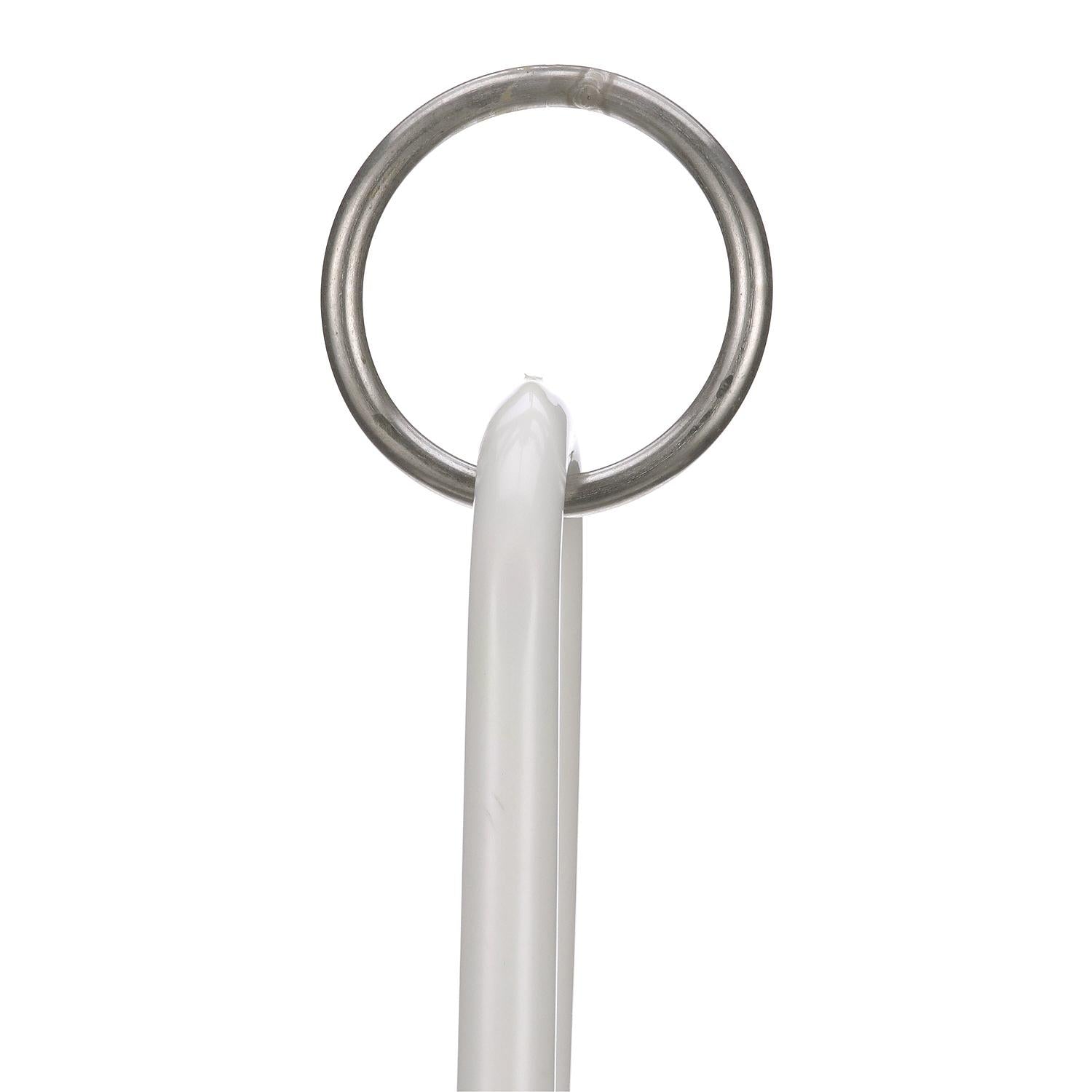 PVC Coated Utility Anchor, 8lbs, White