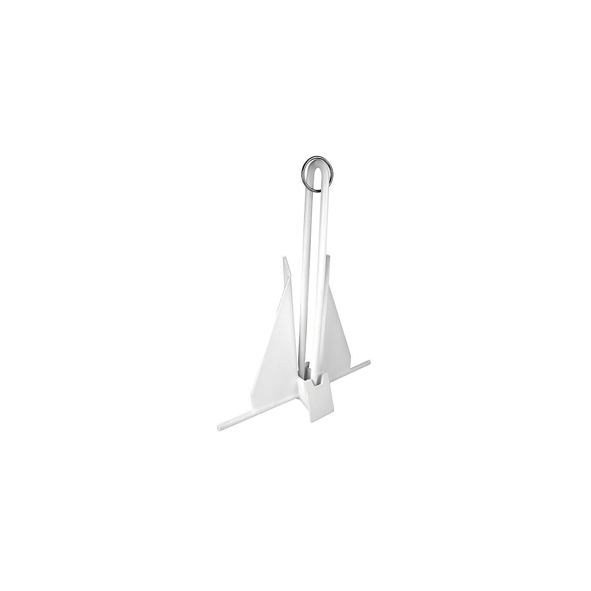 PVC Coated Utility Anchor, 8lbs, White