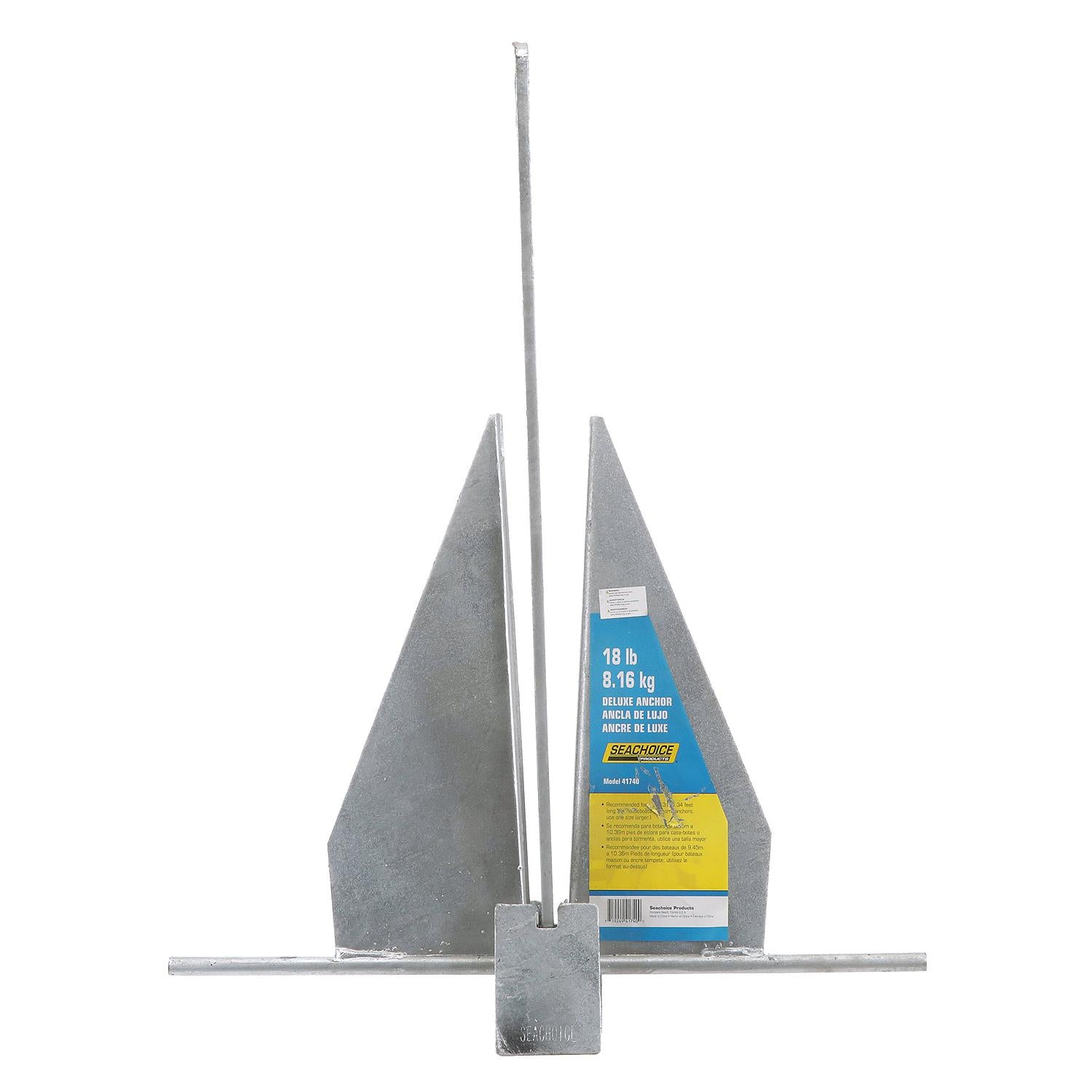 Deluxe Galavanized Anchor, Size 18S