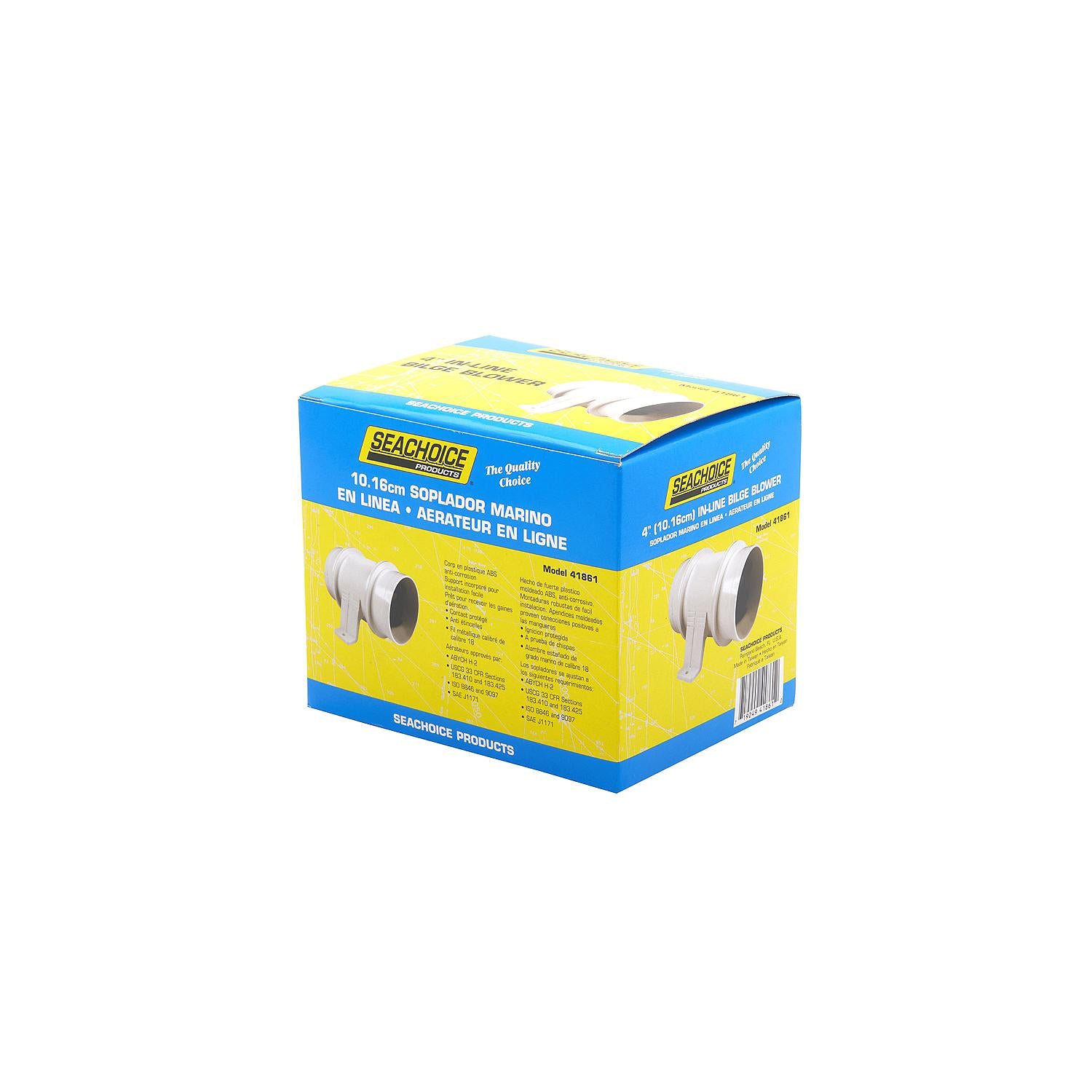 In-Line Bilge Blower, 4in