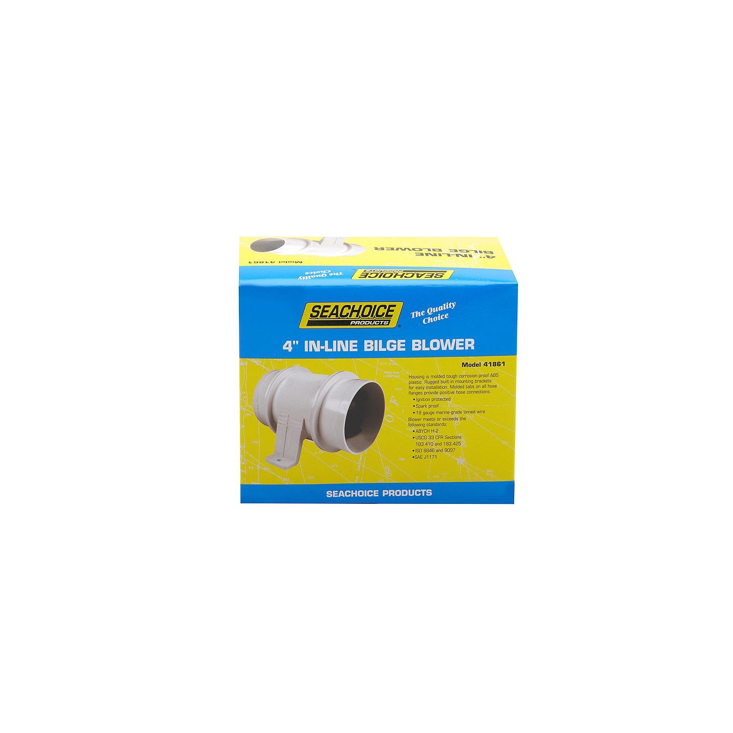 In-Line Bilge Blower, 4in