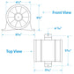 In-Line Bilge Blower, 4in