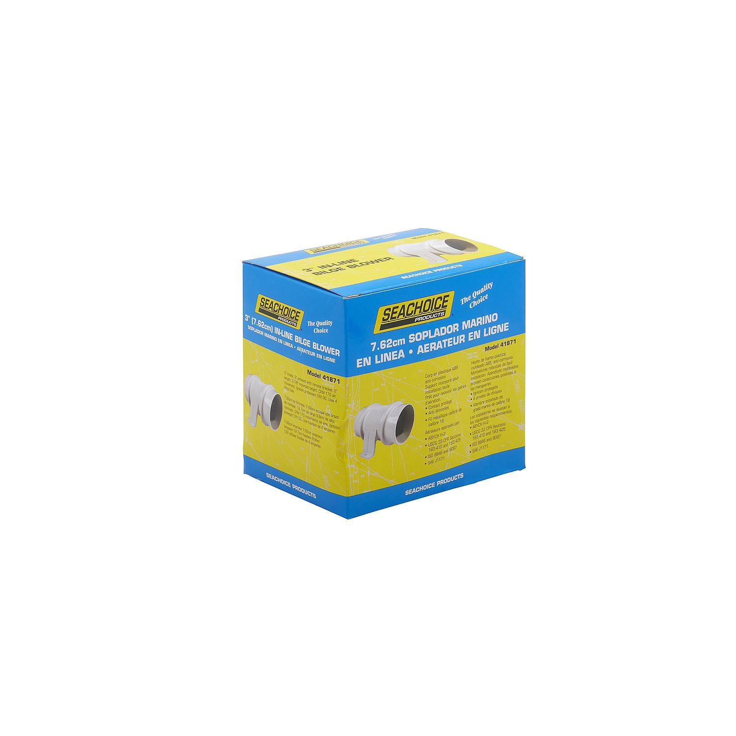 In-Line Bilge Blower, 3in