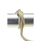 Double Braided Nylon Fender Line, Gold/ White, 1/4in x 6ft, 2/PK