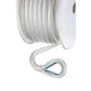 Double Braid Nylon Anchor Line, White, 1/2in x 100ft