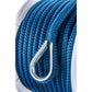 Double Braid Nylon Anchor Line, Blue, 3/8in x 100ft
