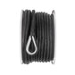 Double Braid Nylon Anchor Line, Black, 3/8in x 100ft