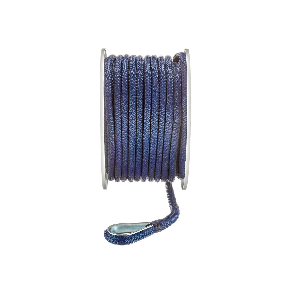 Double Braid Nylon Anchor Line, Navy, 3/8in x 100ft