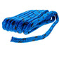 Double Braided 100% MFP Dock Line 3/8in x 15ft Blue w/Black Tracer