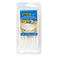 3-Strand Twisted Nylon Dock Line, White, 3/8in x 10ft