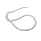 3-Strand Twisted Nylon Dock Line, 1/2in x 15ft, White
