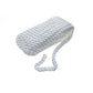 3-Strand Twisted Nylon Dock Line, 1/2in x 20ft, White