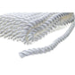 3-Strand Twisted Nylon Dock Line, 1/2in x 25ft, White