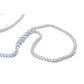 3-Strand Twisted Nylon Dock Line, 1/2in x 25ft, White