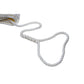3-Strand Twisted Nylon Dock Line, 1/2in x 30ft, White