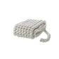 3-Strand Twisted Nylon Dock Line, 5/8in x 20ft, White