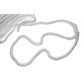 3-Strand Twisted Nylon Dock Line, White, 3/4in x 50ft