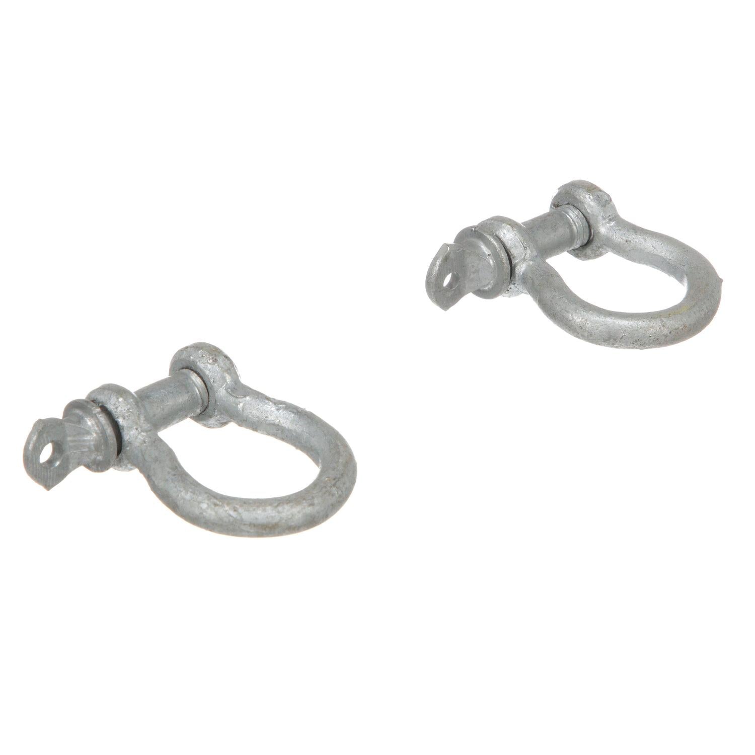 Galvanized Anchor Shackle, 5/16in, 2/PK
