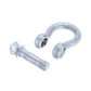 Galvanized Anchor Shackle, 3/8in, 2/PK