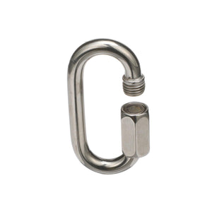 Stainless Steel Chain Link, 1/4in x 2-1/4in