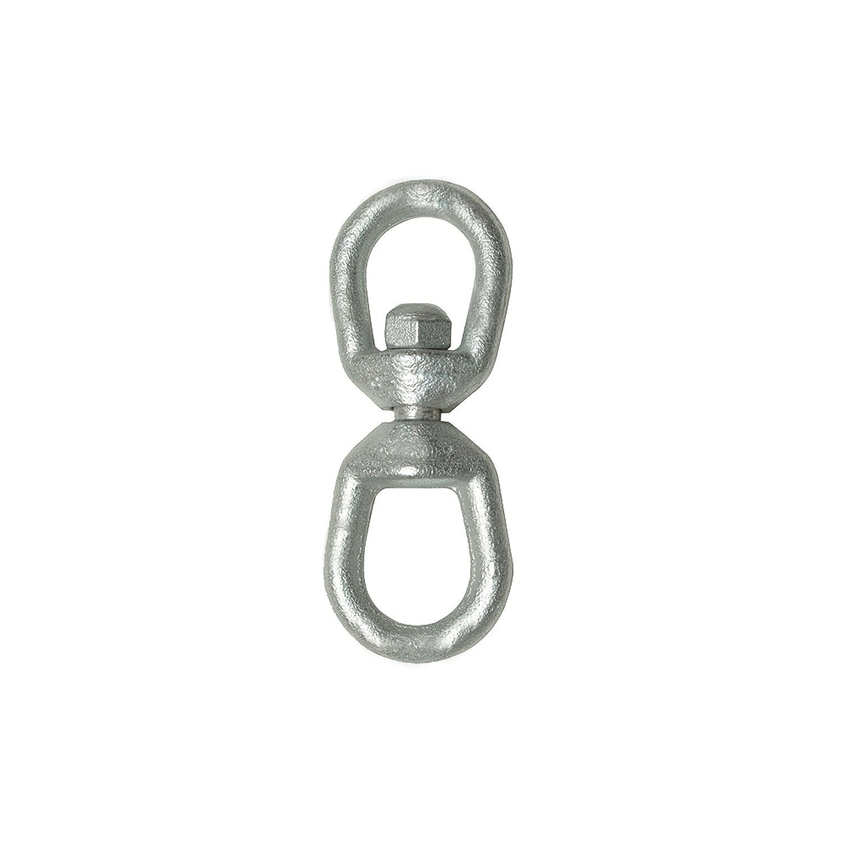 Eye & Eye Swivel, Hot Dip Galvanized, 3/4in