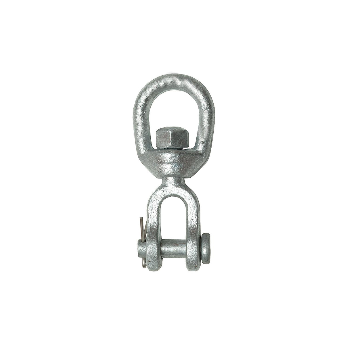 Jaw & Eye Swivel, Hot Dip Galvanized, 5/8in