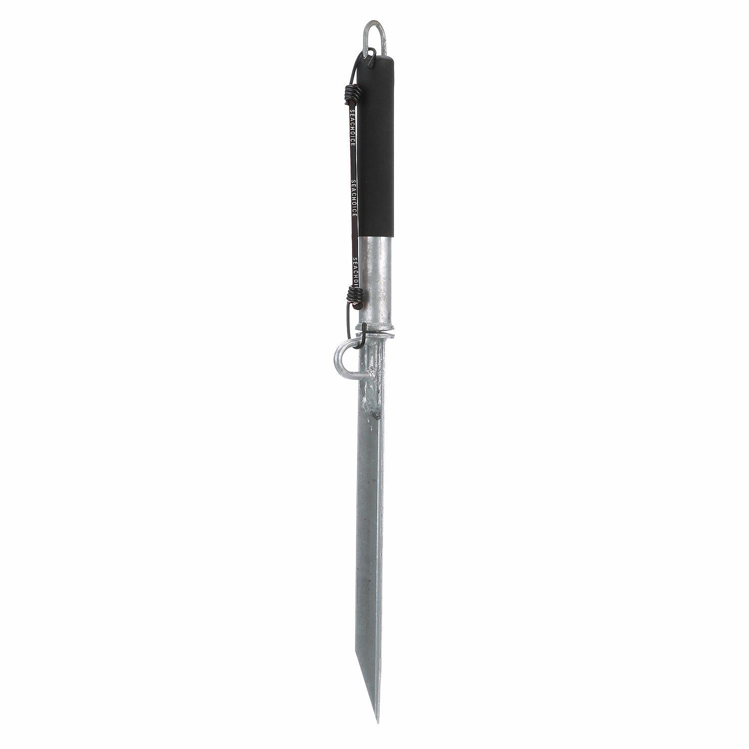 Beach Spike, Galvanized Steel w/ Rubber-Coated Handle