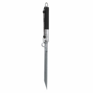 Beach Spike, Galvanized Steel w/ Rubber-Coated Handle