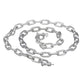 Galvanized Anchor Lead Chain w/ Shackles, 3/16in x 4ft