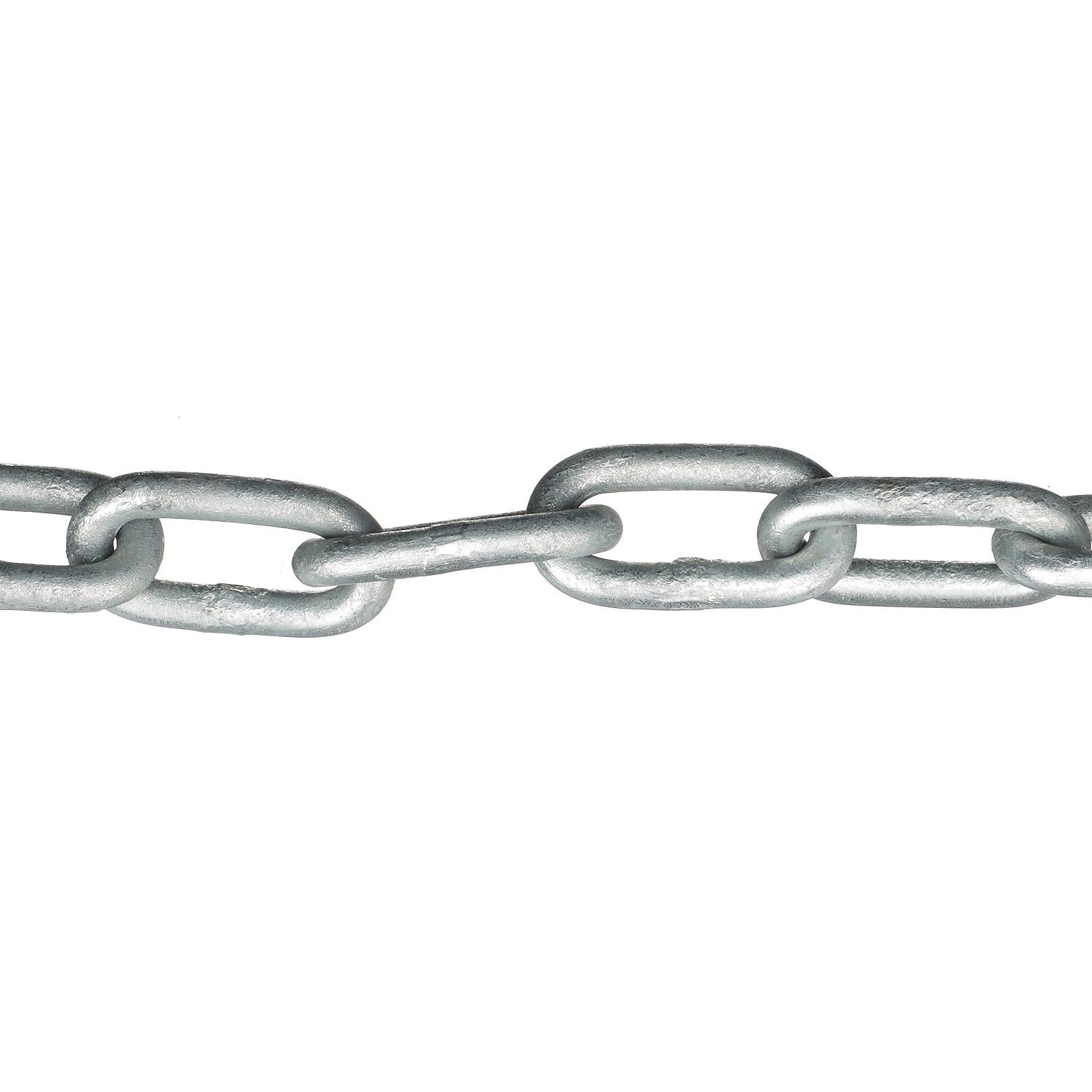 Galvanized Anchor Lead Chain w/ Shackles, 3/16in x 4ft