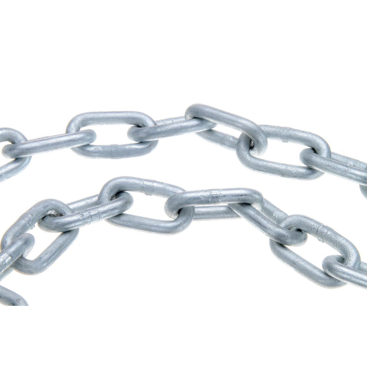 Galvanized Anchor Lead Chain w/ Shackles, 1/4in x 4ft
