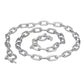 Galvanized Anchor Lead Chain w/ Shackles, 5/16in x 5ft